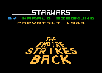 Star Wars - The Empire Strikes Back atari screenshot