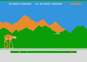 Star Wars - The Empire Strikes Back atari screenshot