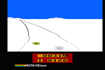 Enduro atari screenshot