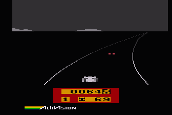 Enduro atari screenshot