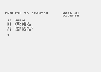 English / Spanish - Drill #1 — screenshot 1