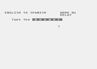 English / Spanish - Drill #2 — screenshot 1