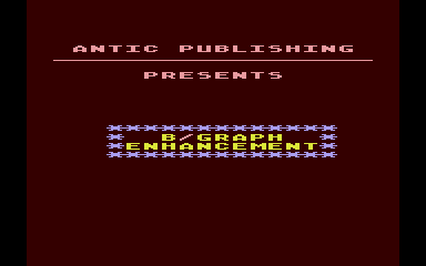 B/Graph Enhancements Disk — screenshot 1