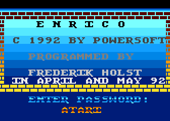Enrico atari screenshot