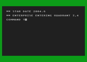 Enterprise atari screenshot