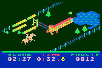 Equestrian atari screenshot