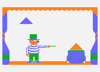 Ernie's Magic Shapes atari screenshot