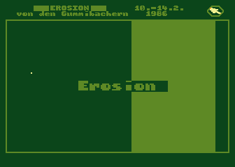 Erosion atari screenshot