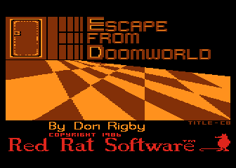 Escape from Doomworld atari screenshot