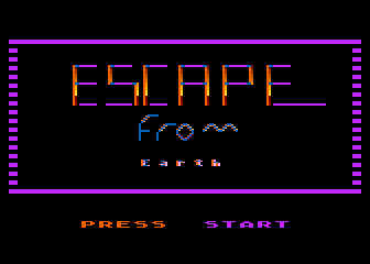 Escape from Earth atari screenshot