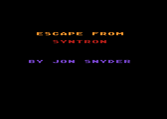 Escape from Syntron — screenshot 1