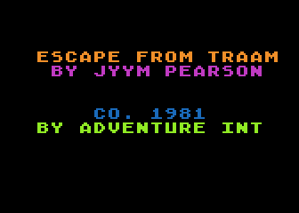 Other-Venture #3 - Escape from Traam atari screenshot