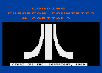 European Countries and Capitals 2026 atari screenshot