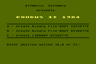 Exodus II — screenshot 1