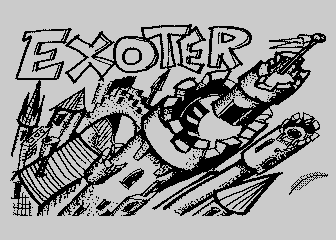 Exoter atari screenshot