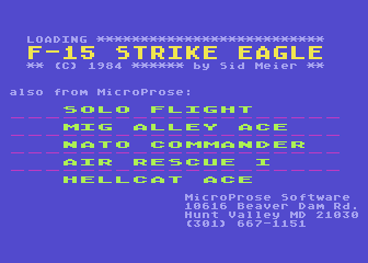 F-15 Strike Eagle — screenshot 1