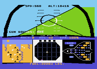 F-15 Strike Eagle atari screenshot