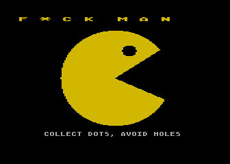 F*ck-Man atari screenshot