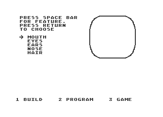 FaceMaker atari screenshot