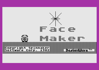 FaceMaker atari screenshot