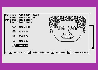 FaceMaker atari screenshot