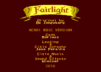 Fairlight atari screenshot