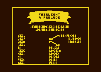 Fairlight atari screenshot