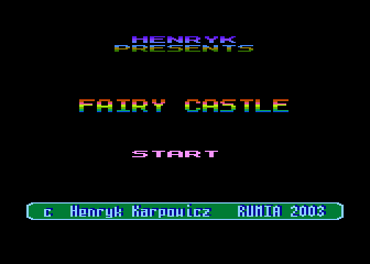 Fairy Castle atari screenshot