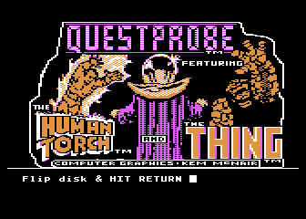 Questprobe #3 - Fantastic Four — screenshot 1