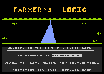 Farmer's Logic atari screenshot