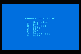 Fast Filer atari screenshot