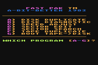 Fast Pak atari screenshot