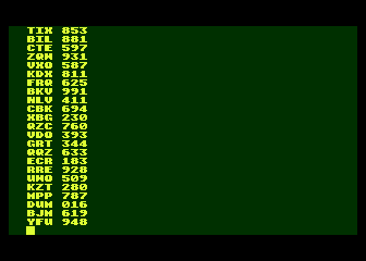 FBI atari screenshot