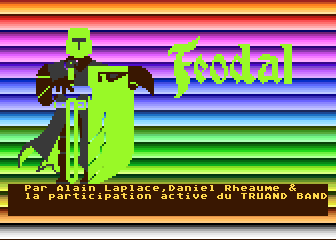 Féodal atari screenshot