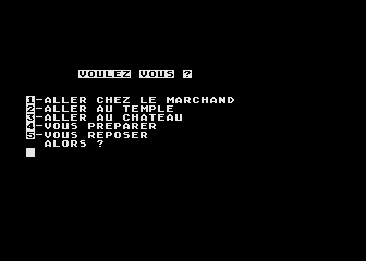 Féodal atari screenshot