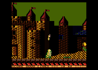 Fester's Quest atari screenshot