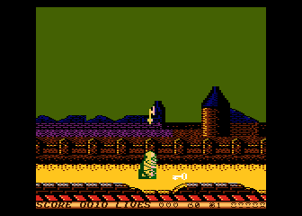 Fester's Quest atari screenshot