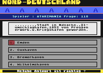 Fiffikus Datendisketten - Erdkunde atari screenshot