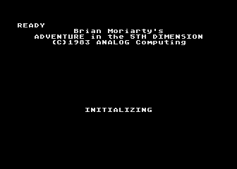 Adventure in the Fifth Dimension! atari screenshot