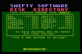 File-It 2 atari screenshot