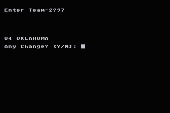 Final Four College Basketball atari screenshot