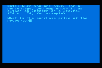 Financial Operating System - Rental Property Investment atari screenshot