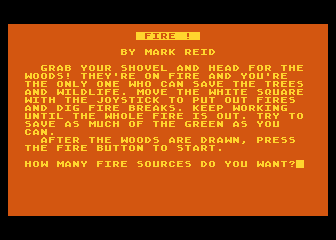 Fire! atari screenshot
