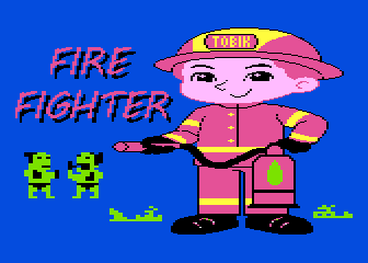 Fire Fighter Tobík atari screenshot