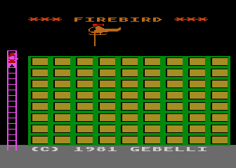 Firebird atari screenshot