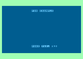 First Steps - The Graphics Tutorial atari screenshot