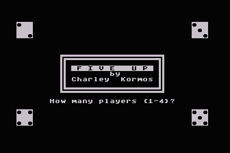 Five Up atari screenshot