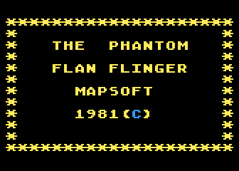 Flan Flinger atari screenshot