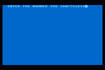 Flashing Numbers — screenshot 1
