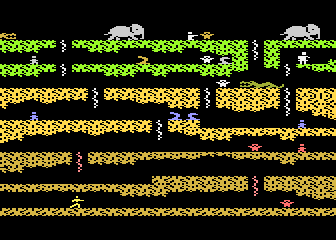 Floyd of the Jungle atari screenshot